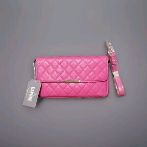 Damsel in Defense Daphne Concealed Carry Karls Clutch Purse Bag Shoulder Quilted